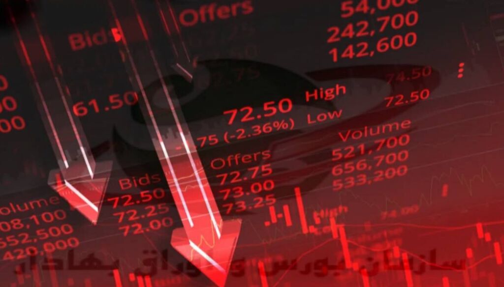 افت سنگین بورس ناشی از ریسک‌های سیاسی و نظامی است، نه کاهش ارزندگی سهام