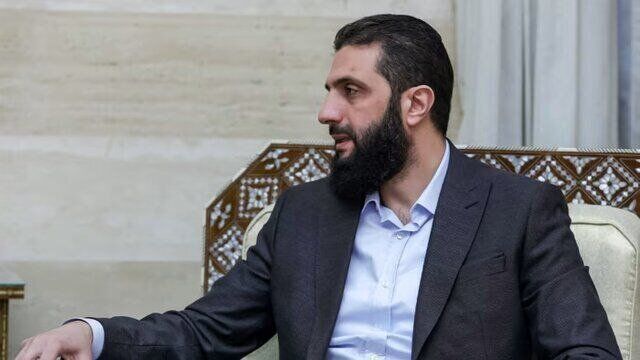 دیدار الجولانی با رئیس امارات در ابوظبی
