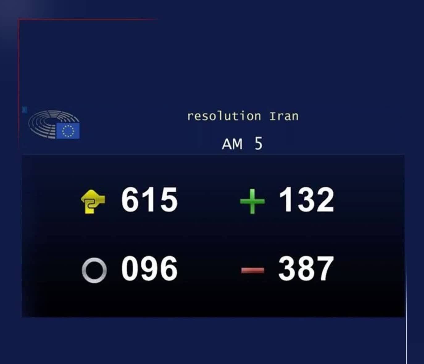 نمایندگان اروپا سخنرانی ربع پهلوی در پارلمان این قاره را رد کردند