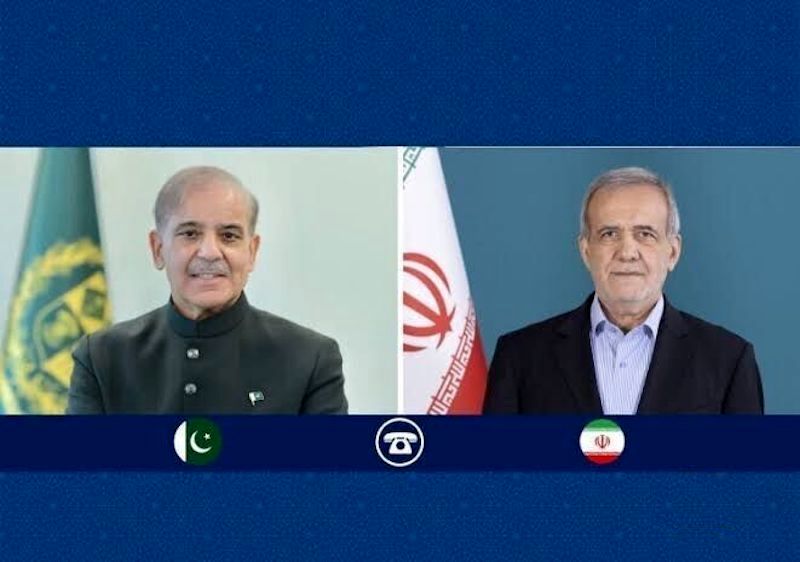 تماس تلفنی پزشکیان و نخست‌وزیر پاکستان