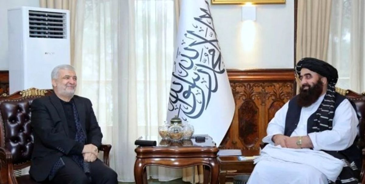 گفتوگوی کاظمیقمی با وزیر خارجه طالبان درباره حقآبه هیرمند
